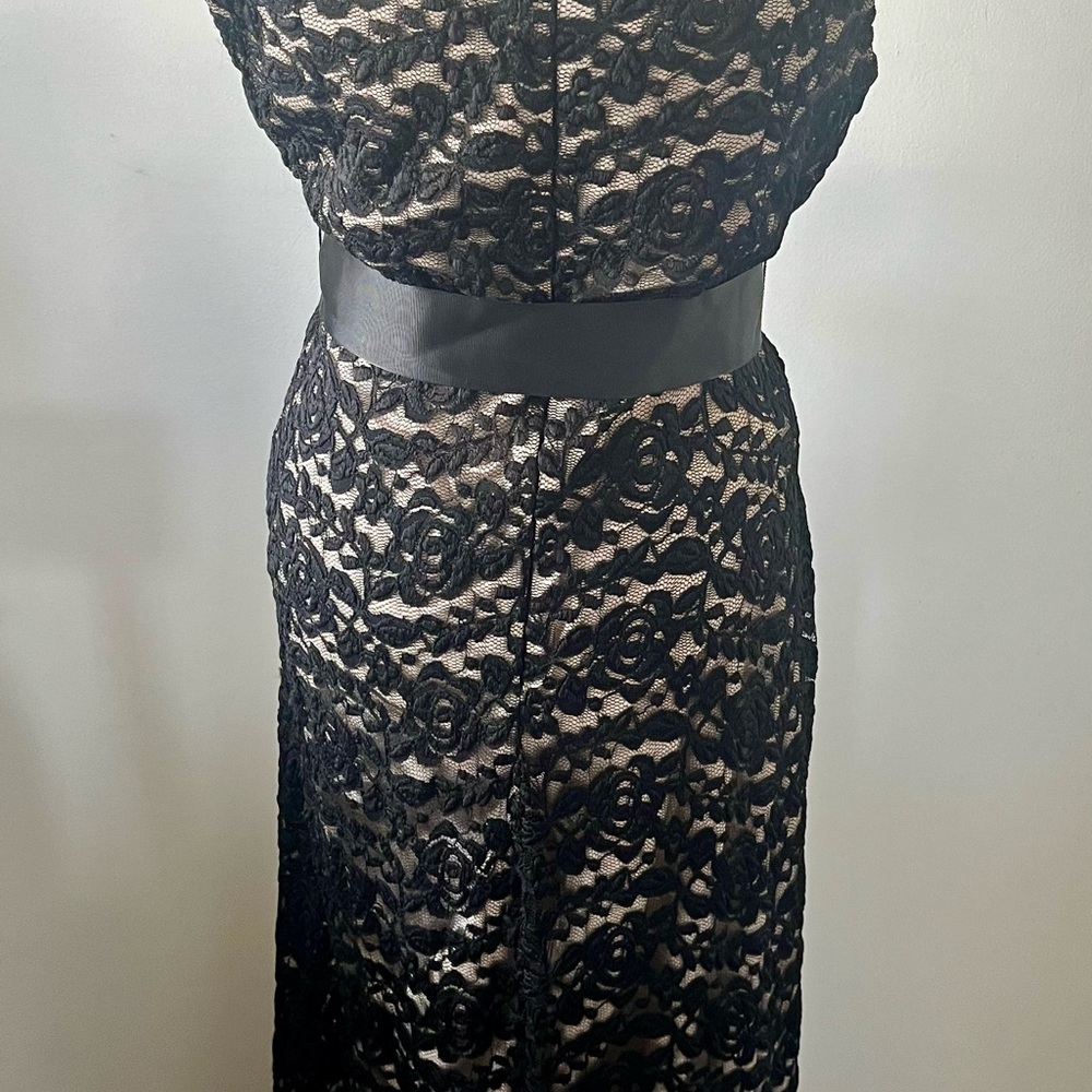R&M Richards Black Lace Gown - Picture 4 of 5
